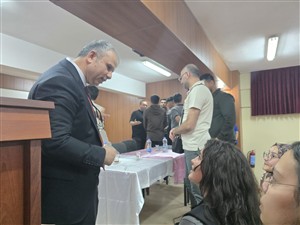 Bölümümüz akademisyenleri Aksaray Yunus Emre Anadolu Lisesi öğrencilerine kariyer seçimi konusunda bilgi vermek amacıyla düzenlenen söyleşiye katıldı